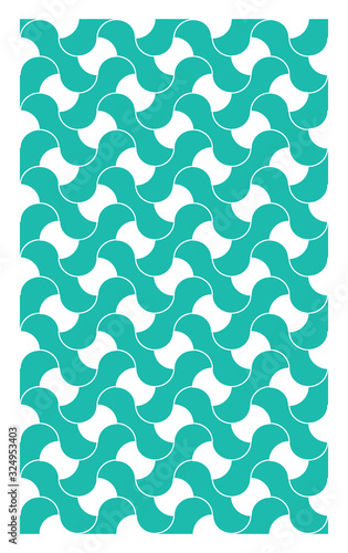 Sea seamless pattern
