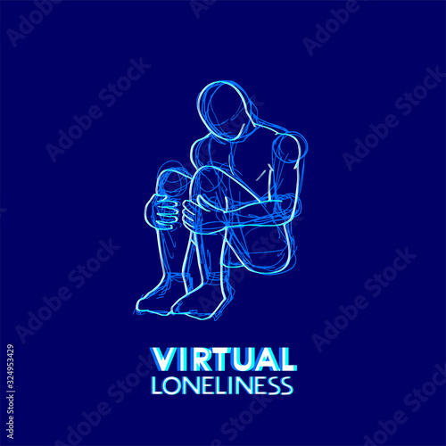 Design of virtual loneliness message