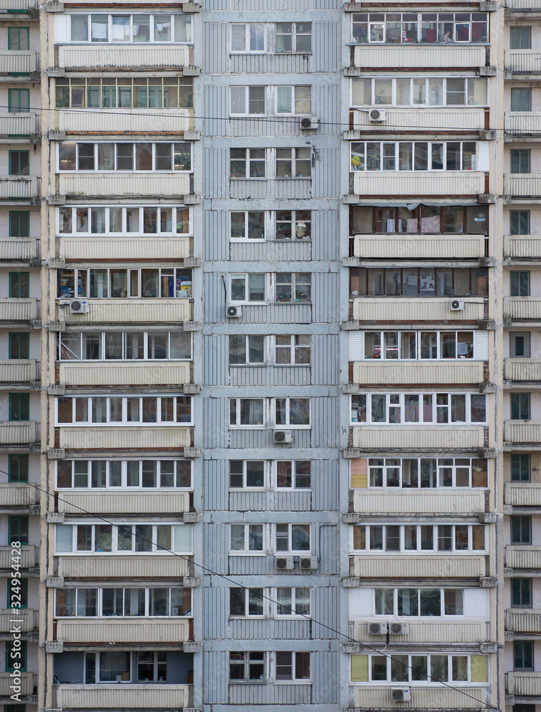 modern building in hong kong