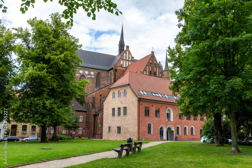 Church Saint Georgen in Hanseatic city Wismar