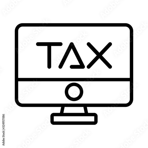 tax obligation in monitor computer