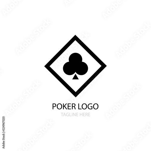 poker logo vector