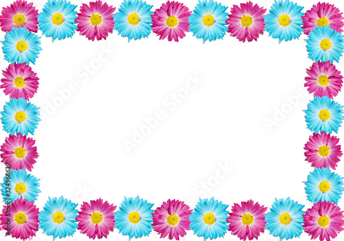 Beautiful card with floral background. Basis for greeting card