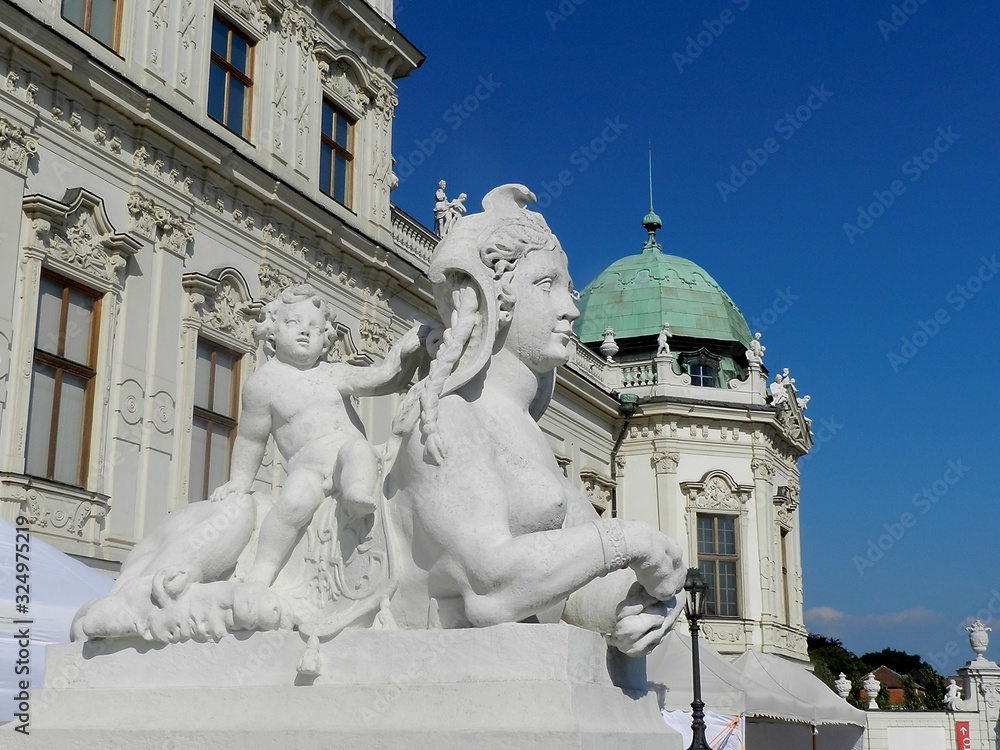 Vienna, Austria, Upper Belvedere, Sphinx