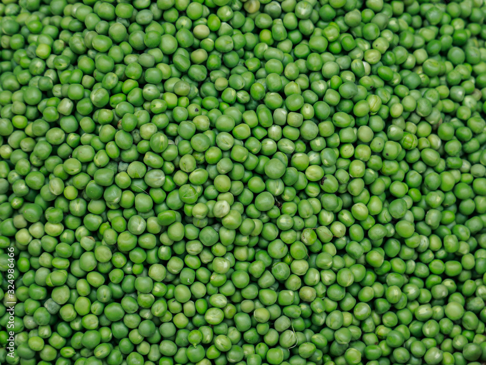 Fresh green pea vegetable stock photos