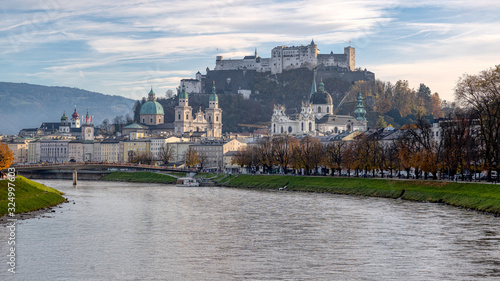 Blick auf die Altstadt von Salzburg