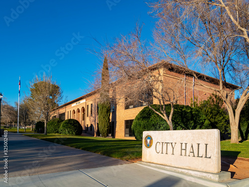 Photography Exterior sunny view of the Boulder City City Hall