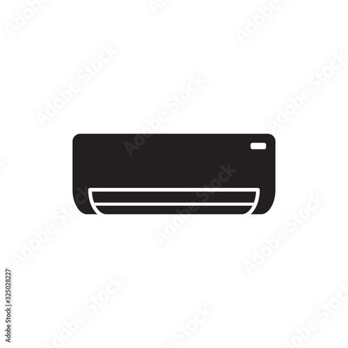 air conditioning icon in trendy flat design 