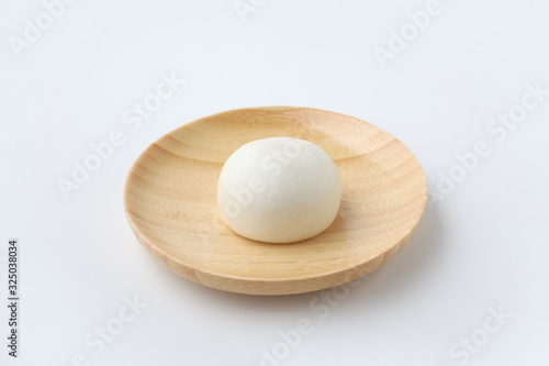 まんじゅう 饅頭 日本のお菓子 和菓子 白背景