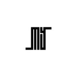 MY M Y logo icon design template elements