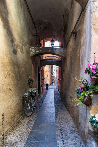 Finalborgo medieval village, Liguria region, Italy