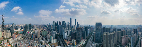 Guangzhou city skyline  China
