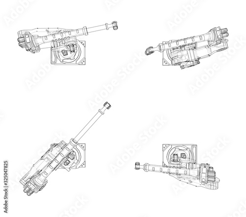A industral robots manipulators