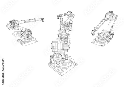 A industral robots manipulators