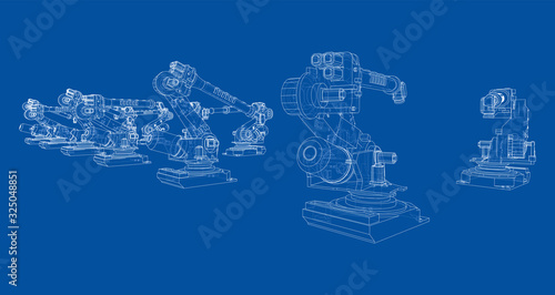 A industral robots manipulators