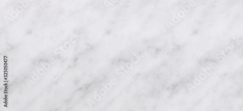 Panoramic white marble background texture wall
