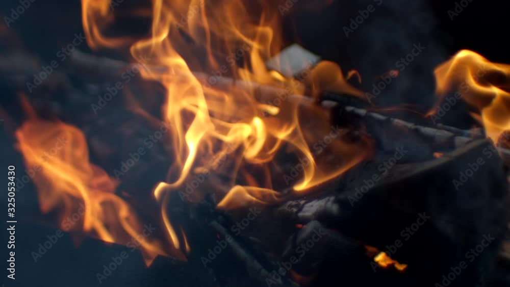 Abstract beautiful fire texture with flakes of spark Abstract beautiful fire texture with flakes of spark