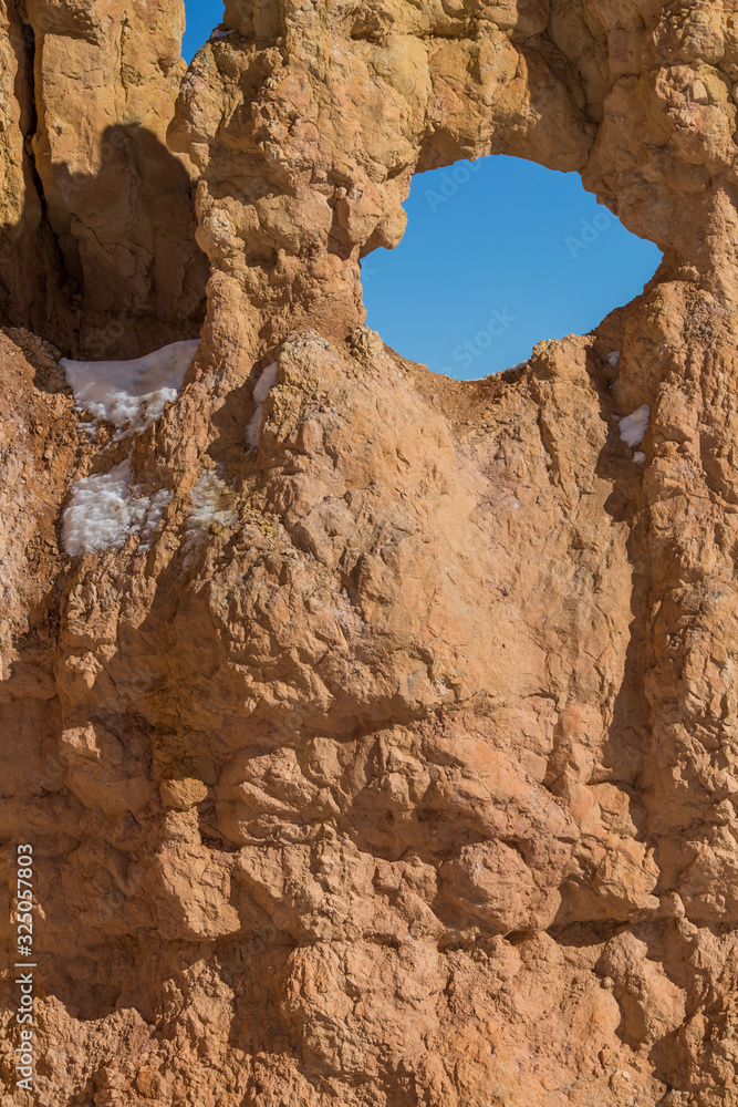 Paysage dans le parc national de Bryce Canyon, aux Etats-Unis