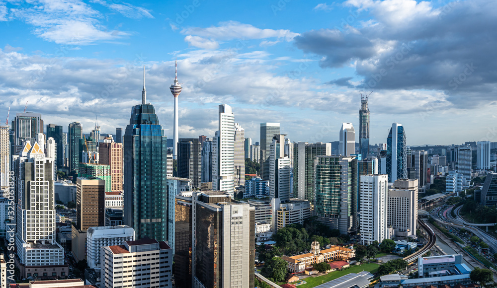 Obraz premium Panorama miasta