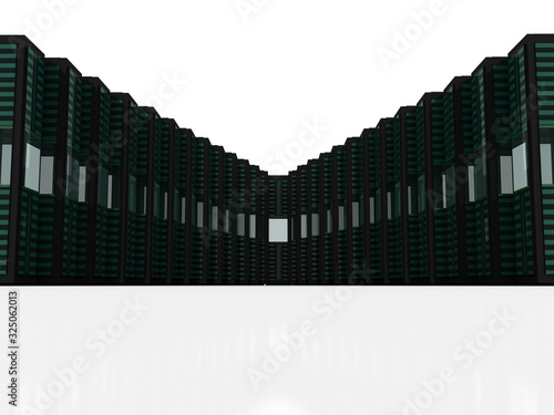 3d rendering Database storage data base