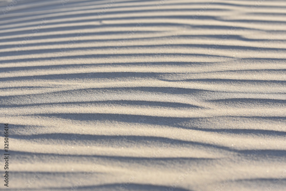 Obraz premium Beach sand dune wave texture