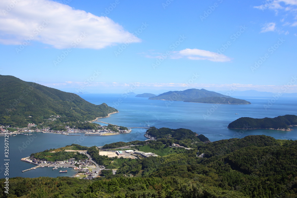 祝島から見た瀬戸内海