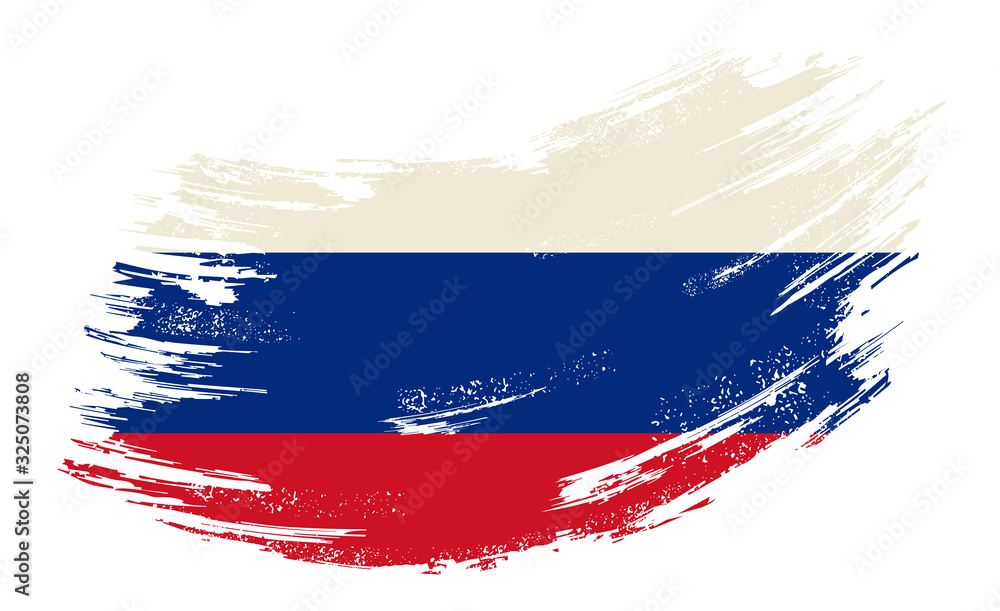 Russia Flag Grunge, Vectors