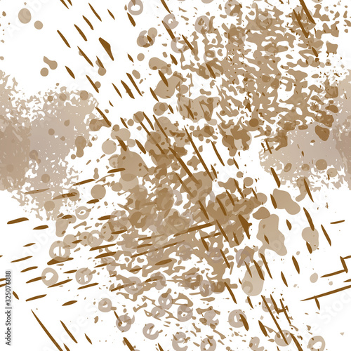 Stains Seamless Pattern. Fashion Concept. 