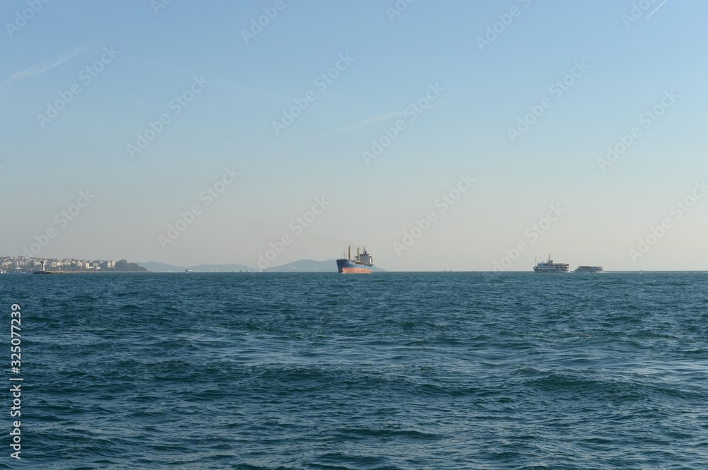 Access to the Marmara sea from the Bosphorus Strait Access to the Marmara sea from the Bosphorus Strait
