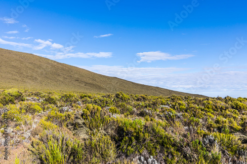 View from the Lemosho trail, the most scenic trail on mount Kilimanjaro, Tanzania