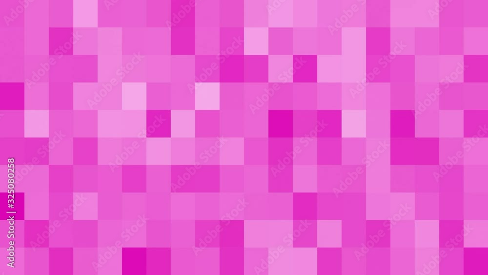 Various shades of pink on a pixelated blinking motion background with room for text Various shades of pink on a pixelated blinking motion background with room for text