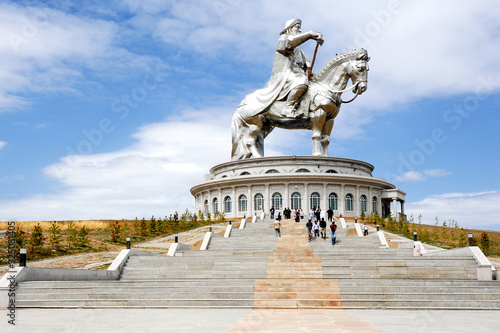 Gengis Khan a cavallo