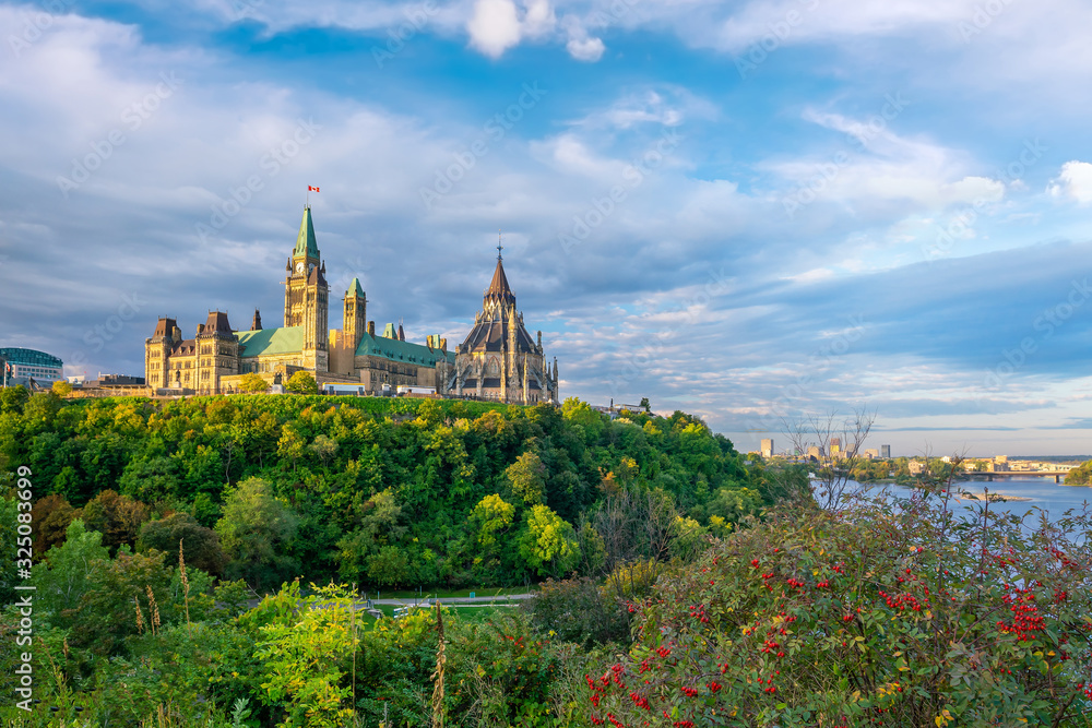 Parliament Hill in Ottawa, Ontario, Canada