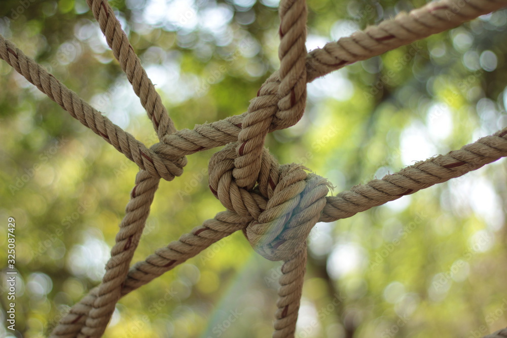 rope string cord knot closeup for background rope string cord knot closeup for background