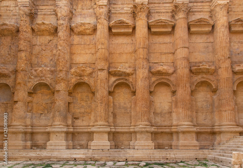 Baalbek, Lebanon - place of two of the largest and grandest Roman temple ruins, the Unesco World Heritage Site of Baalbek is a main attractions of Lebanon. Here in particular the Temple of Bacchus