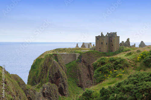 Dunnottar Castle in Sthonehaven Scottland UK