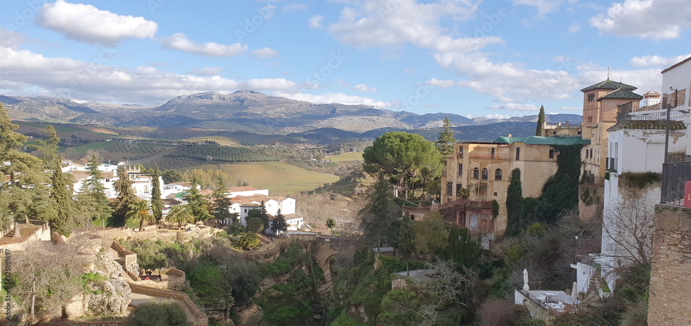 Fototapeta premium view of ronda spain