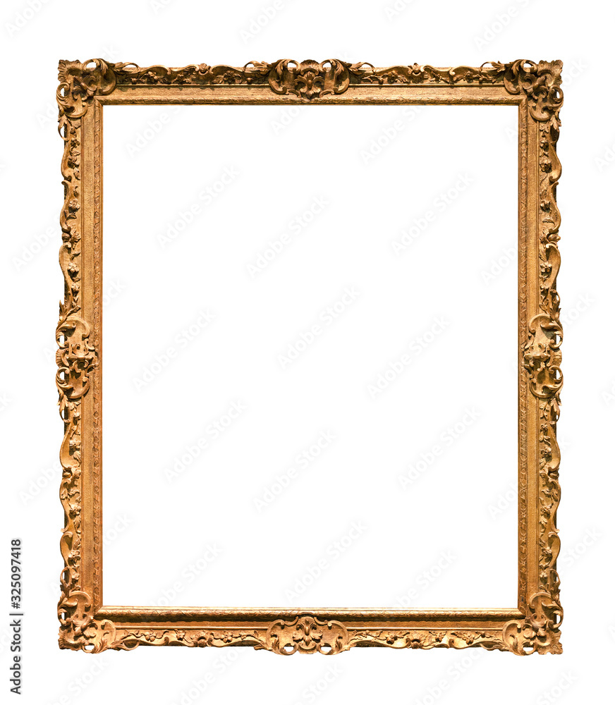 vertical narrow baroque wooden picture frame vertical narrow baroque wooden picture frame