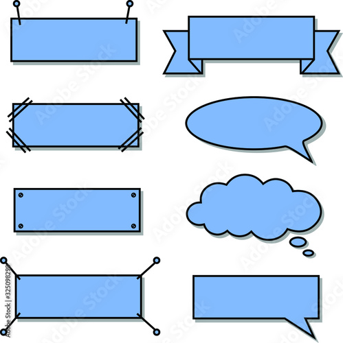 Bikablo - presentation scheme technique - Basic set blue filling