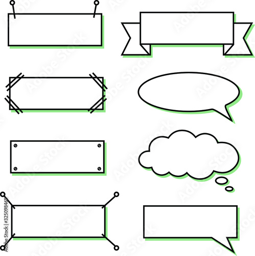 Bikablo - presentation scheme technique - Basic set blue green