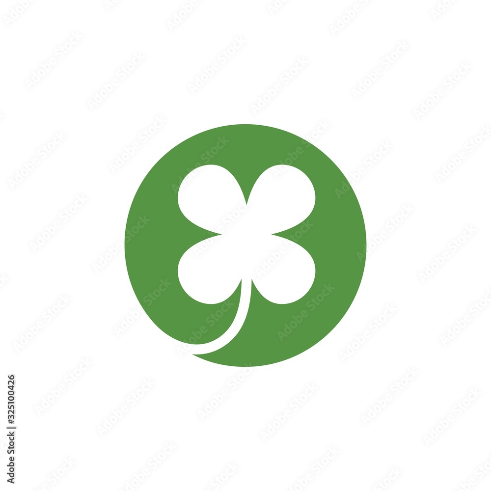 clover leaf vector icon illustration design clover leaf vector icon illustration design