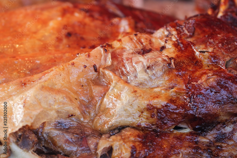 Pork roast meat ready to serve Pork roast meat ready to serve