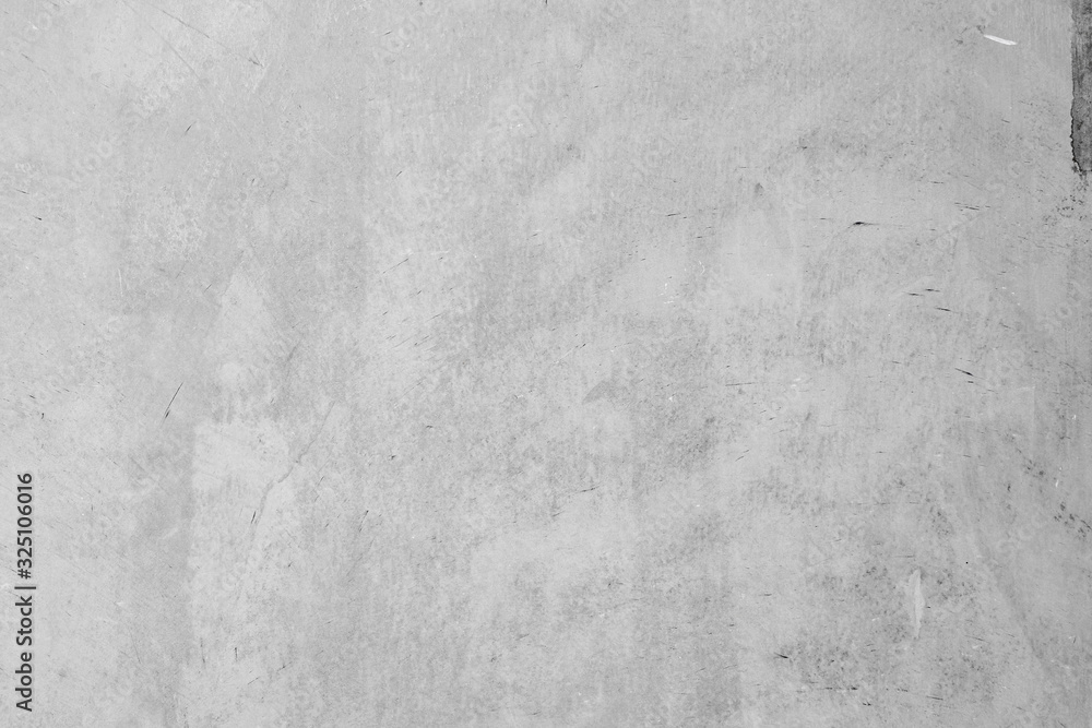 Fototapeta premium Old wall texture cement dirty gray with black background abstract grey and silver color design are light with white background.