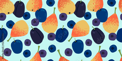 fruity berry mix pattern