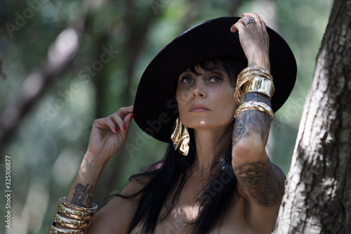 Femme sensuelle 