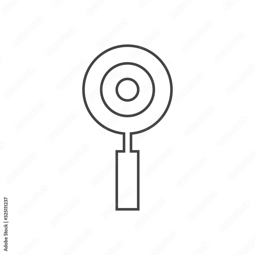 Magnifying glass or search icon Magnifying glass or search icon