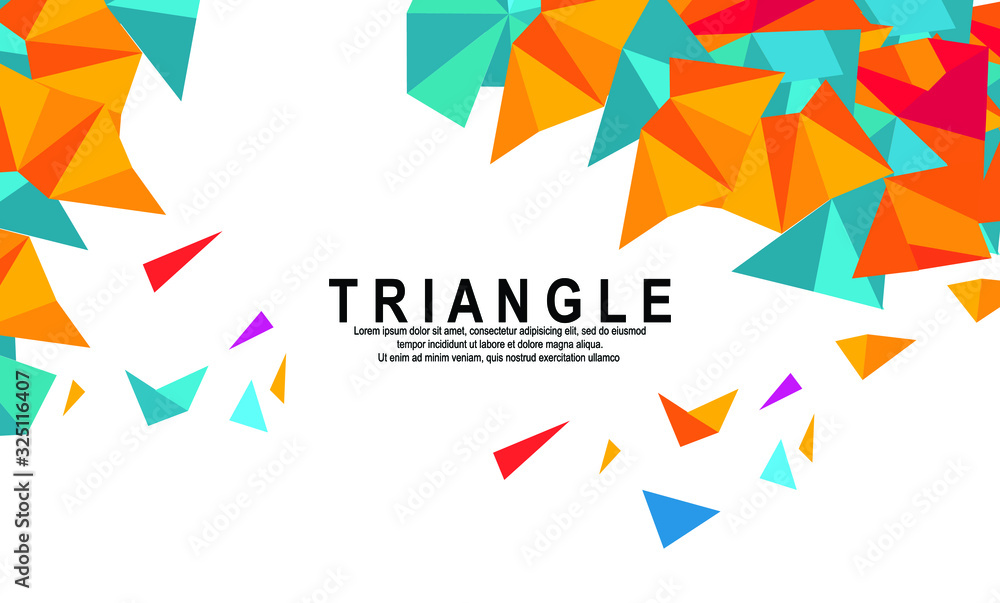 Triangle Background Elegant Triangle Background Elegant