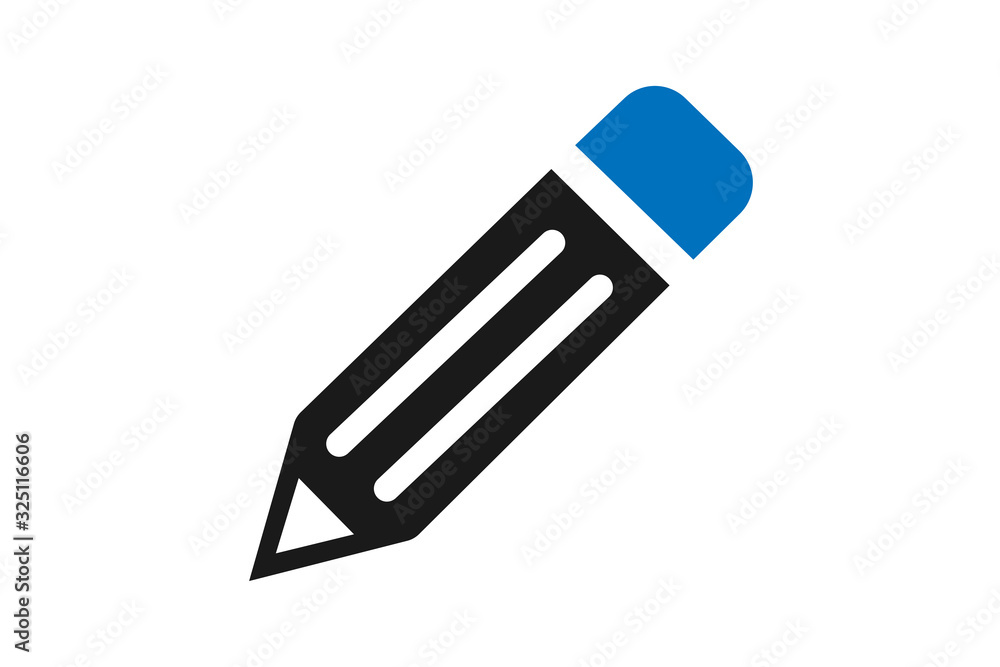 Pencil icon, pen icon vector illustration Pencil icon, pen icon vector illustration