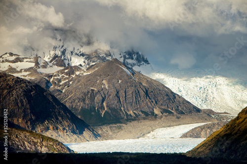 Fjords and Glaciers of Cordillera Darwin, Chile photo