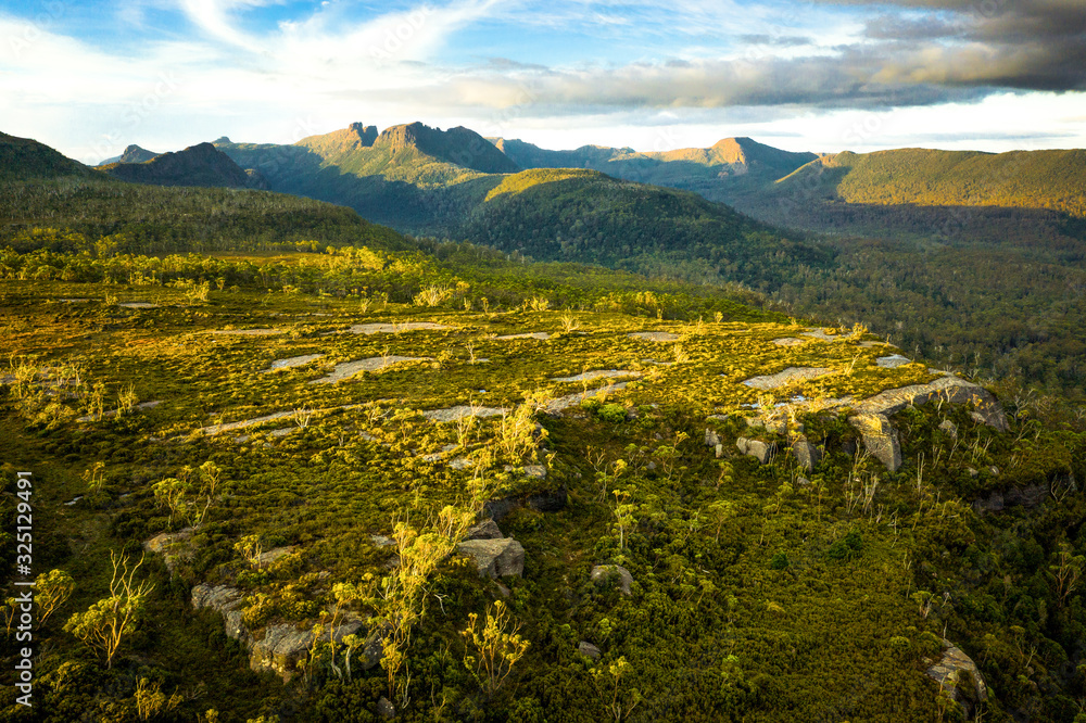 Gould Plateau in Cradle Mountain–Lake St Clair National Park, Tasmania